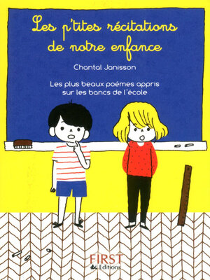 cover image of P'tites récitations de notre enfance